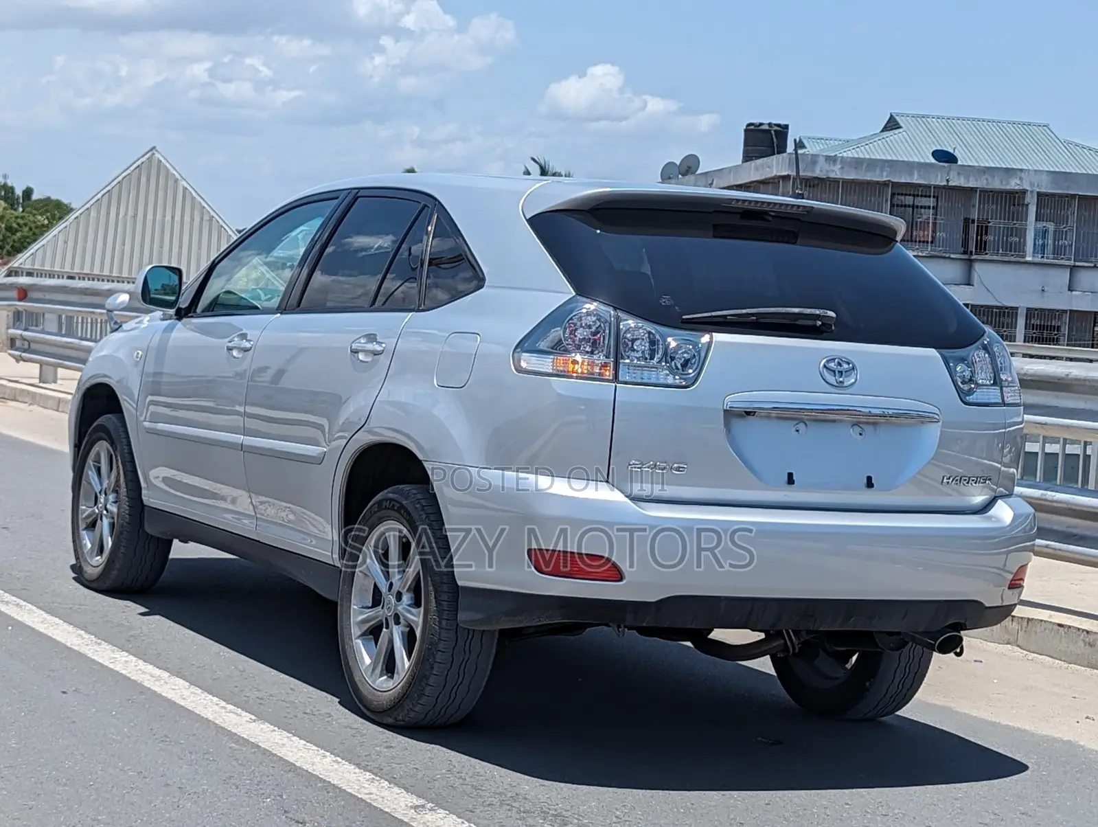 Toyota Harrier 2008 Silver