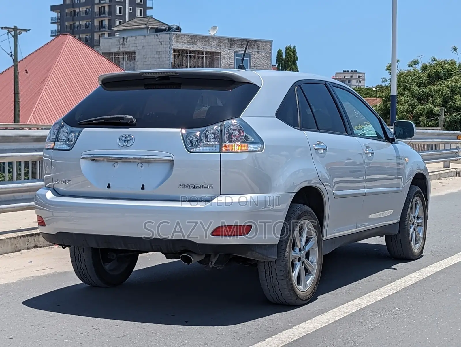 Toyota Harrier 2008 Silver