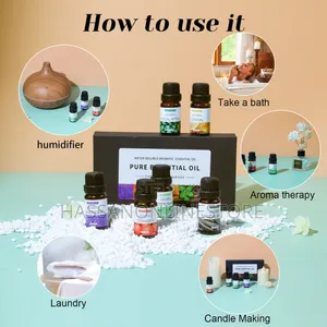 Buy Pure Essential Oil Set Get Free Aroma Diffuser