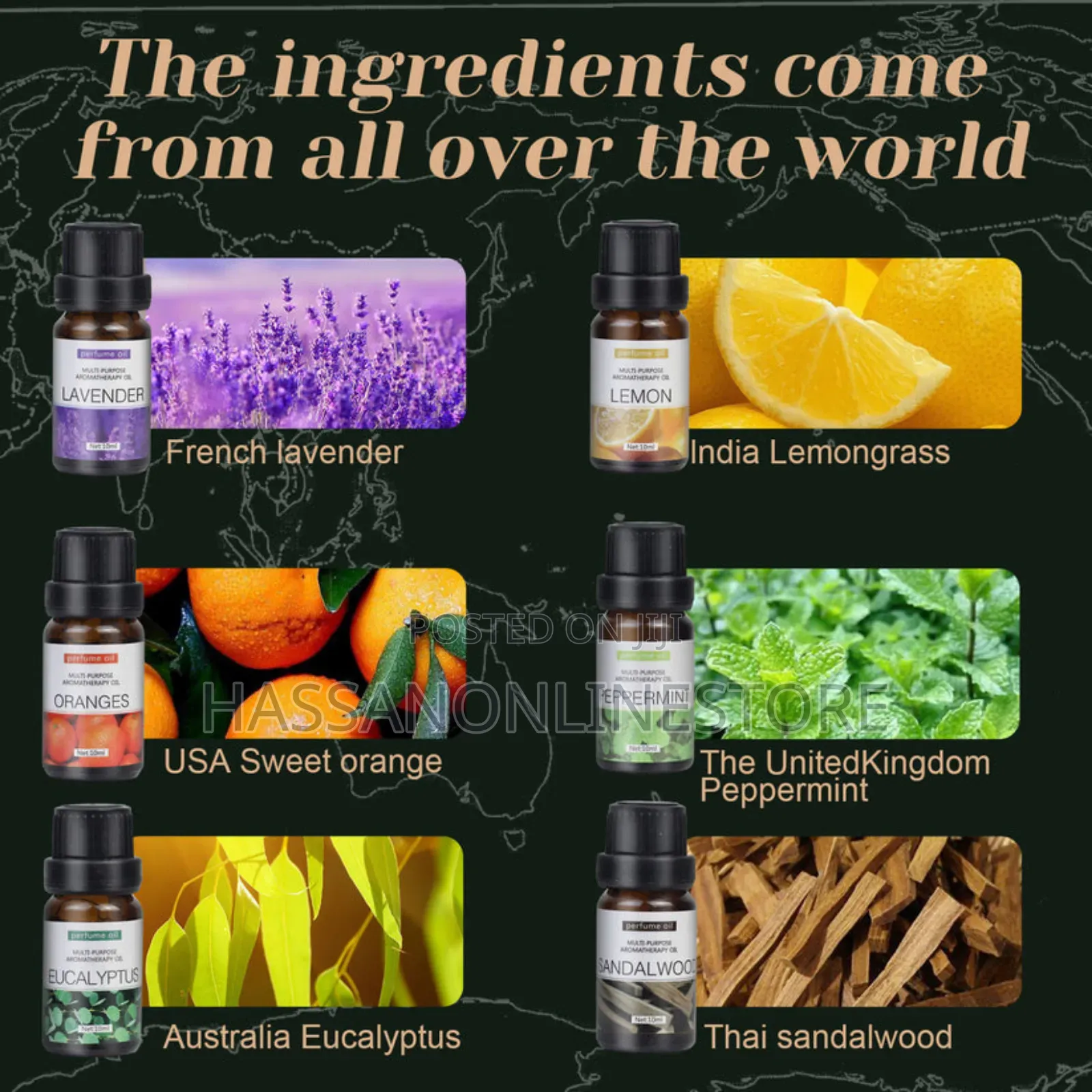 Buy Pure Essential Oil Set Get Free Aroma Diffuser