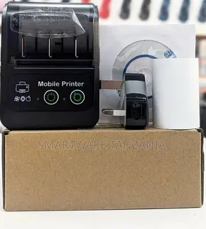 Thermal Printer, Portable Mini Thermal QR Code Printer