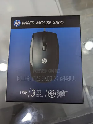 Hp Wired Mouse X500