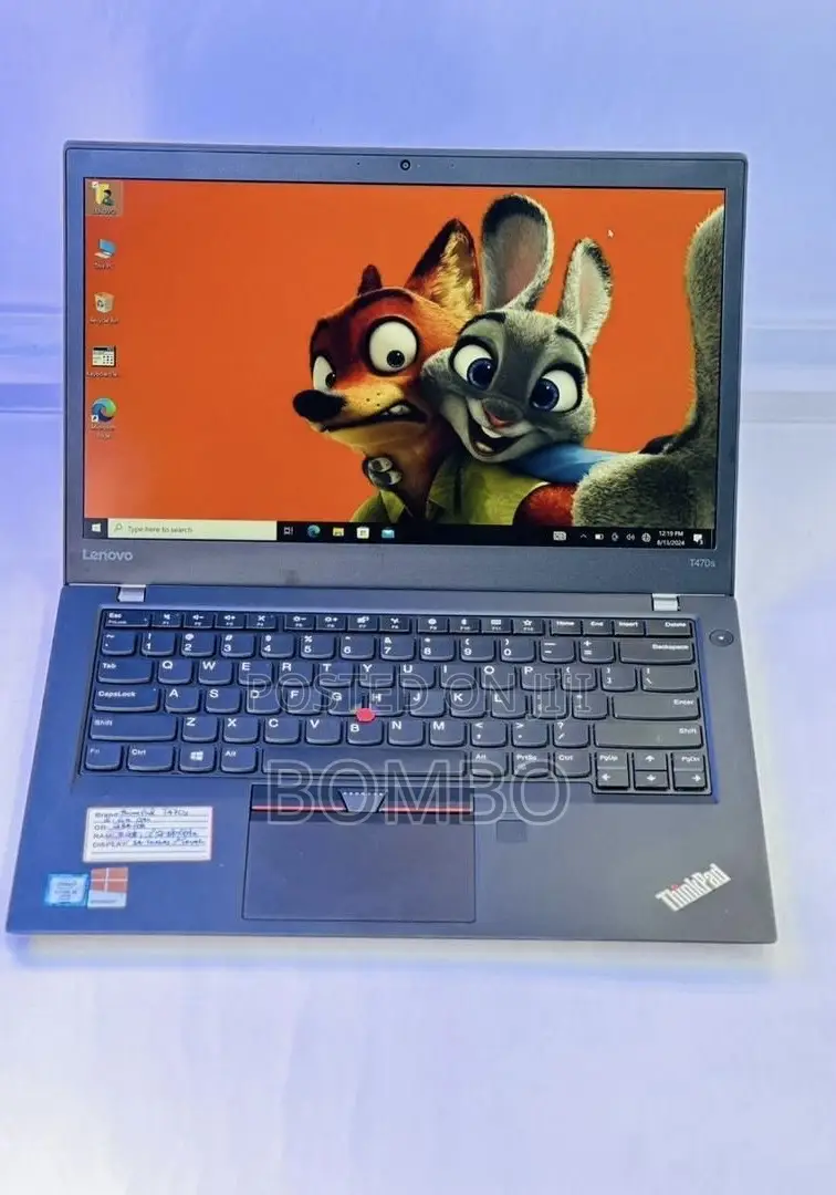 Laptop Lenovo ThinkPad T470s 8GB Intel Core I5 SSD 256GB