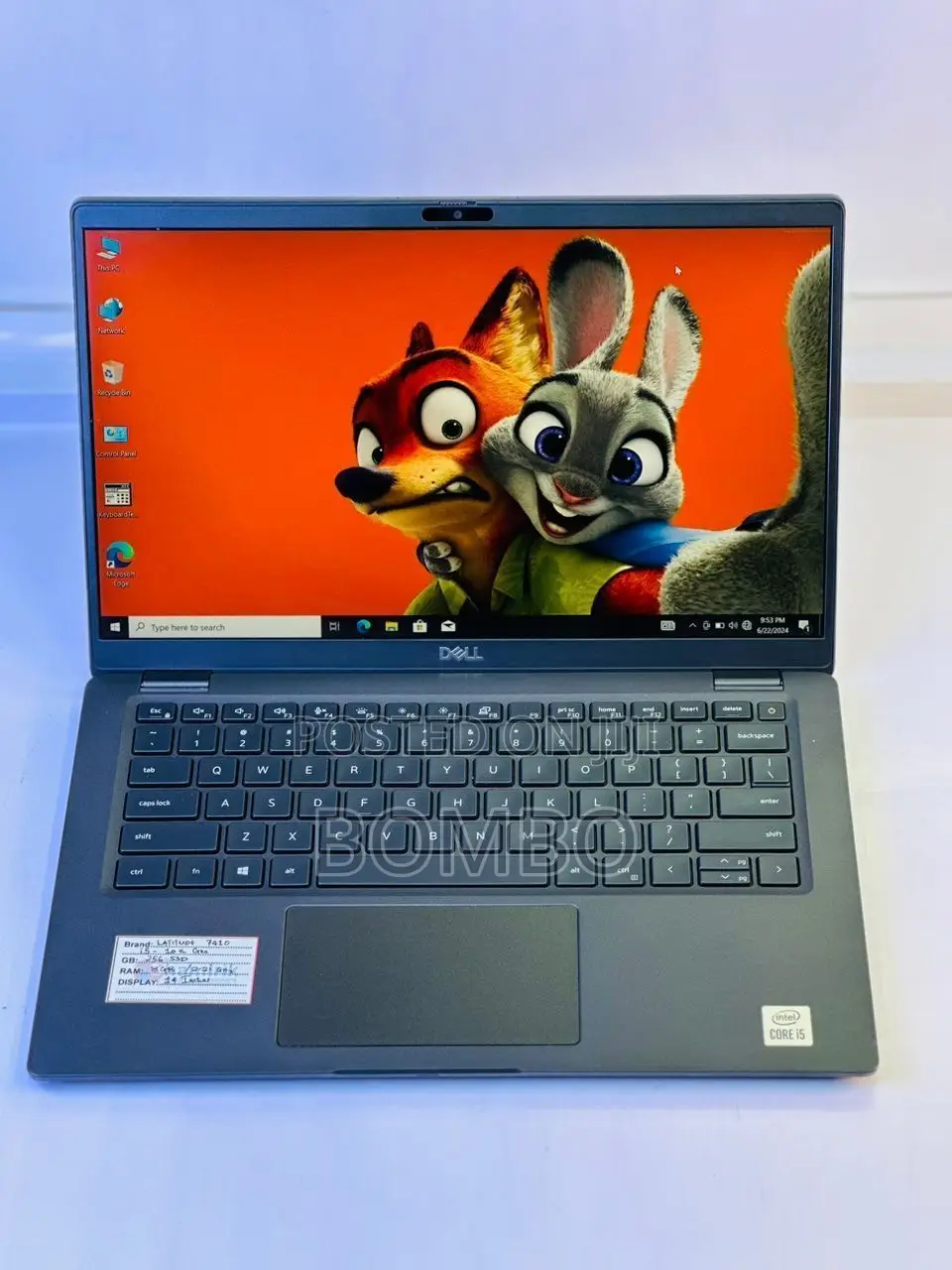 Laptop Dell Latitude 7410 8GB Intel Core I5 SSD 256GB