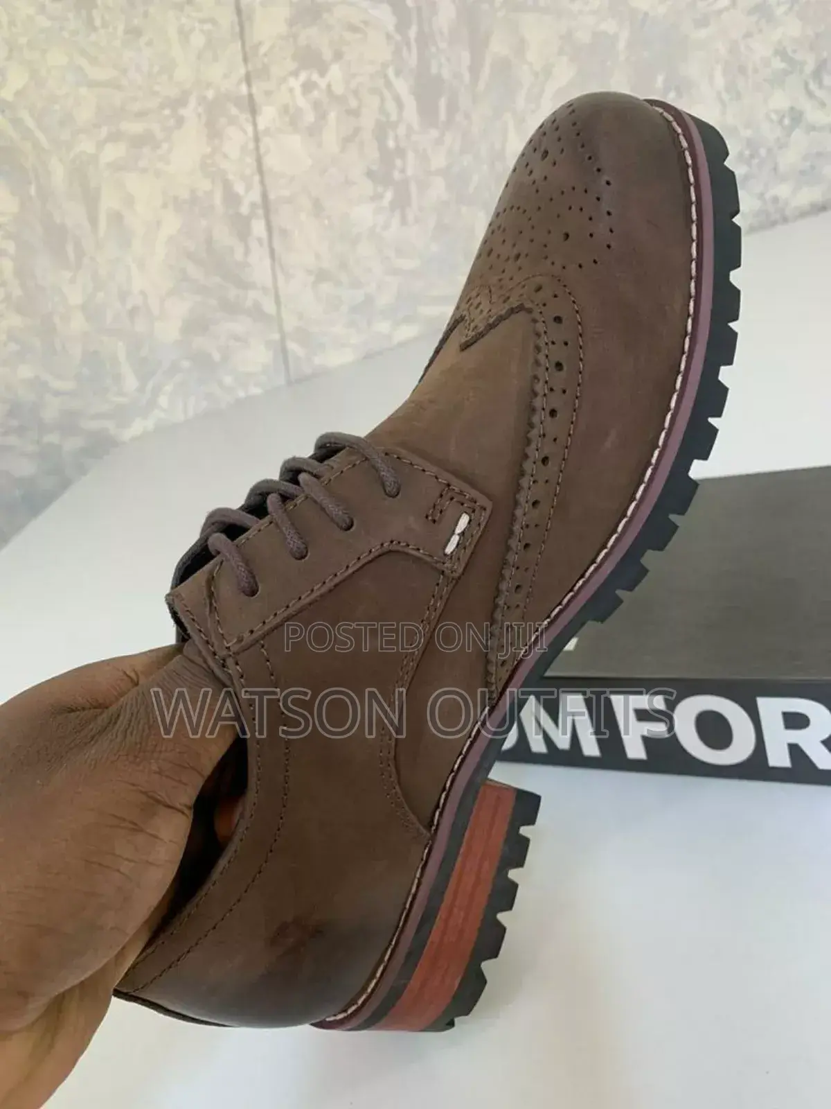 Viatu Vya Ngozi Vya Clarks