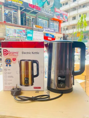 Bravo Electric Kettle 2.5L Stainless Steel