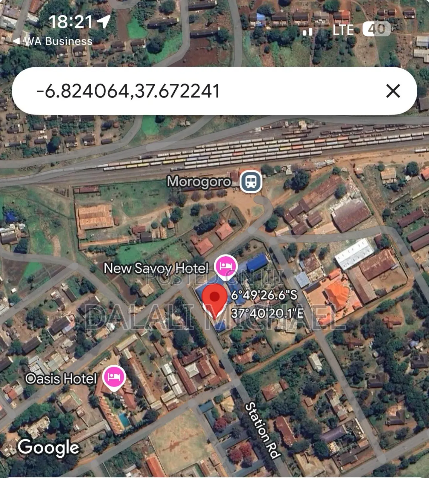 Hotel for Sale Morogoro Town