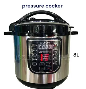 Pressure Cooker 8 Liter Inapika Aina Zote Ya Vyakula