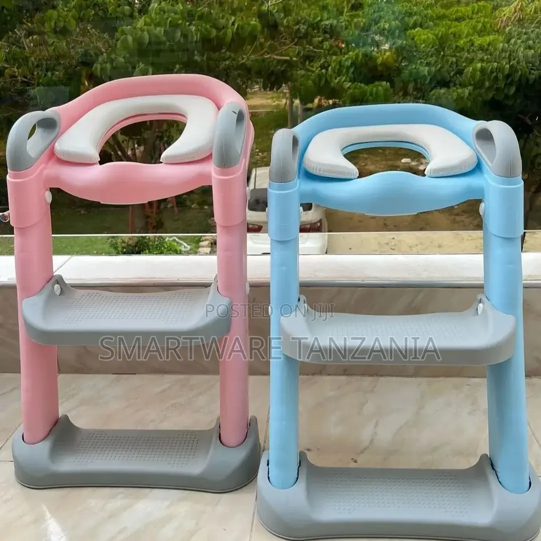 Height-adjustable Foldable Toilet Trainer For Boy And Girl