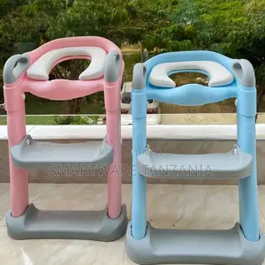 Height-adjustable Foldable Toilet Trainer For Boy And Girl