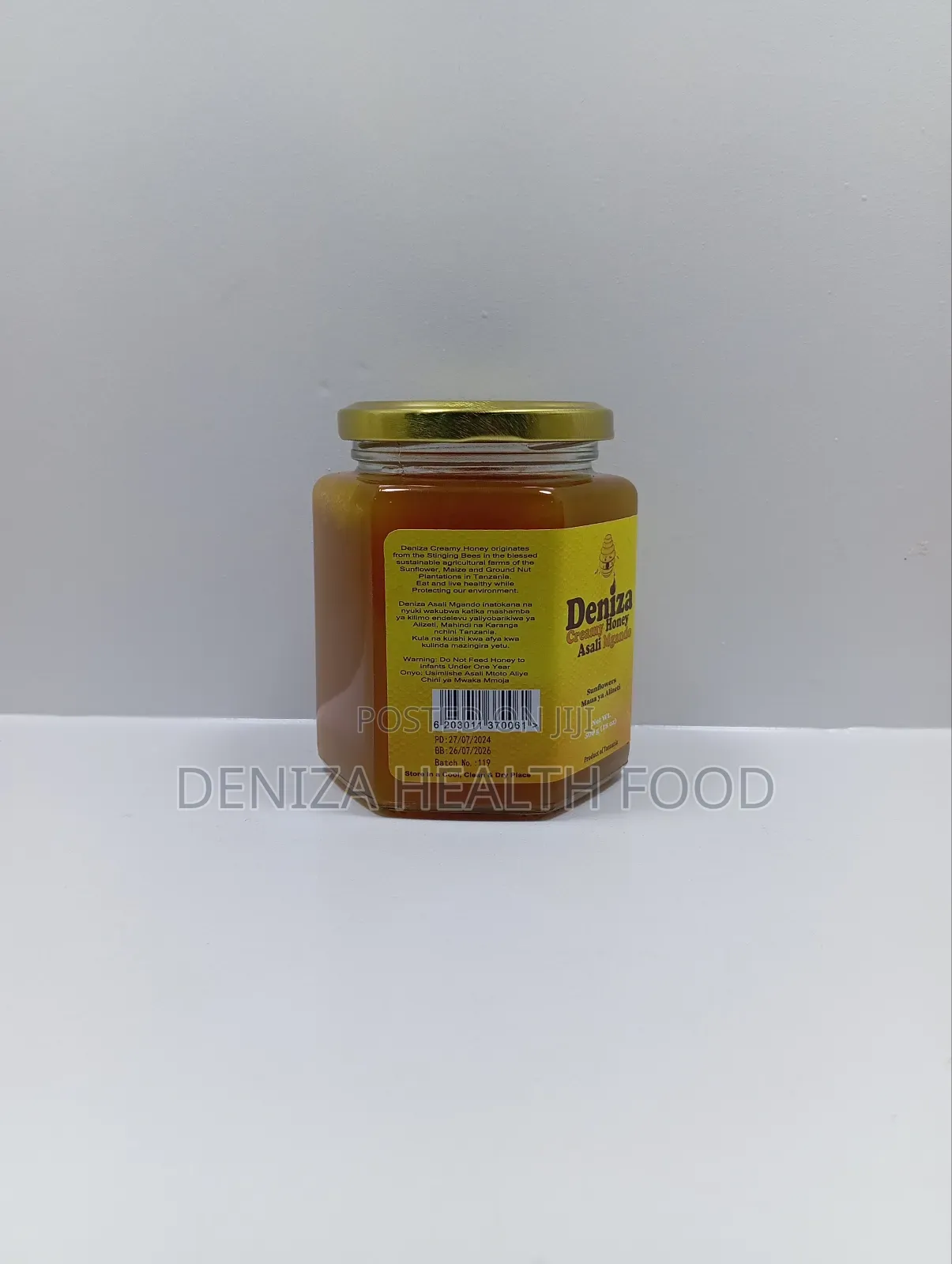 Deniza Creamy Honey 500g (Deniza Asali Mgando 500g)