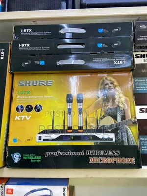 Shure 2 Wireless Microphone System -i97x