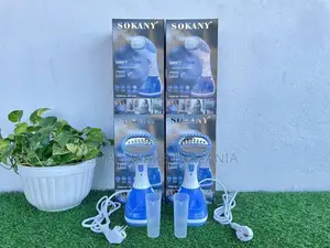 Durable Sokany Garment Steamer With Detachable Fabric Brush