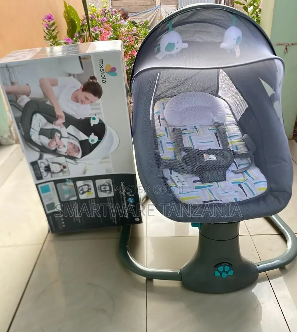 Electric Baby Swing Cradle For Baby With Adjustable Swing