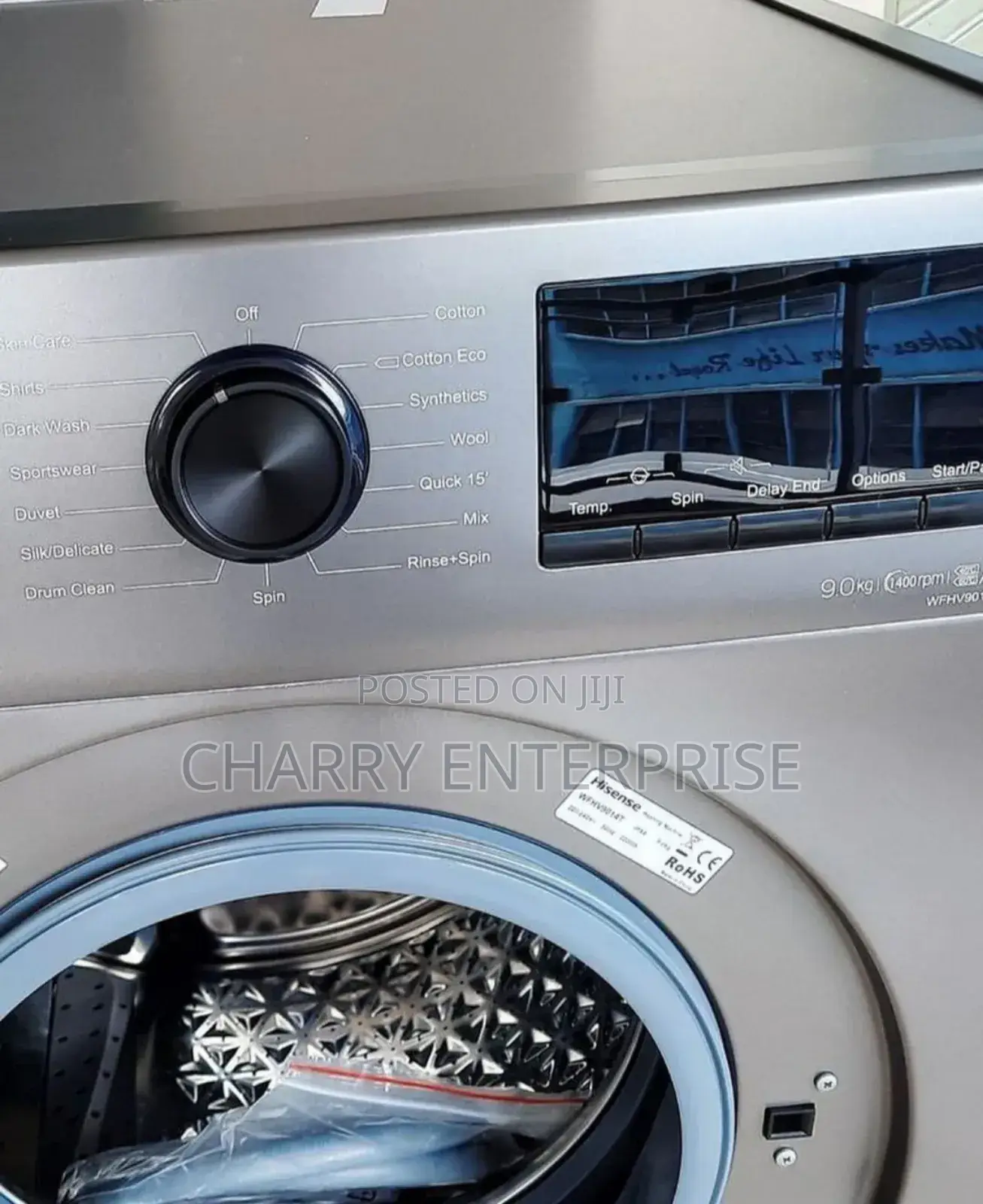 HISENSE Quality Front Load Automatic Washing Mashine 9kg