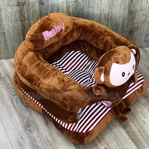 Baby Sitting Chair Stable Baby Support Seat For Home (Brown)