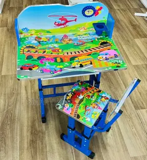 Study Chair And Desk For Children Boys And Girls Gift Set