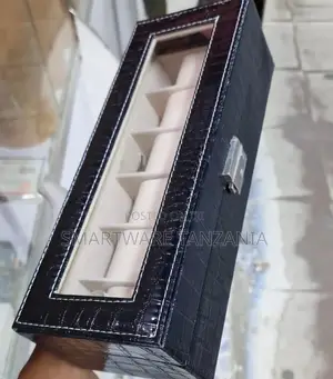 Watch Display Box With Removable Watch Pillows With 6 Slots