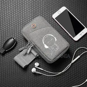 Sport Running Armband Cellphone Holder Pouch Crossbody Case