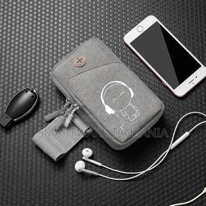 Sport Running Armband Cellphone Holder Pouch Crossbody Case