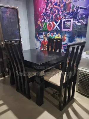 Dinning Table Viti 4 Bado Mpya
