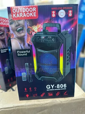 Spika Ya Matangazo Ina Maiki/Portable Speaker With Mic