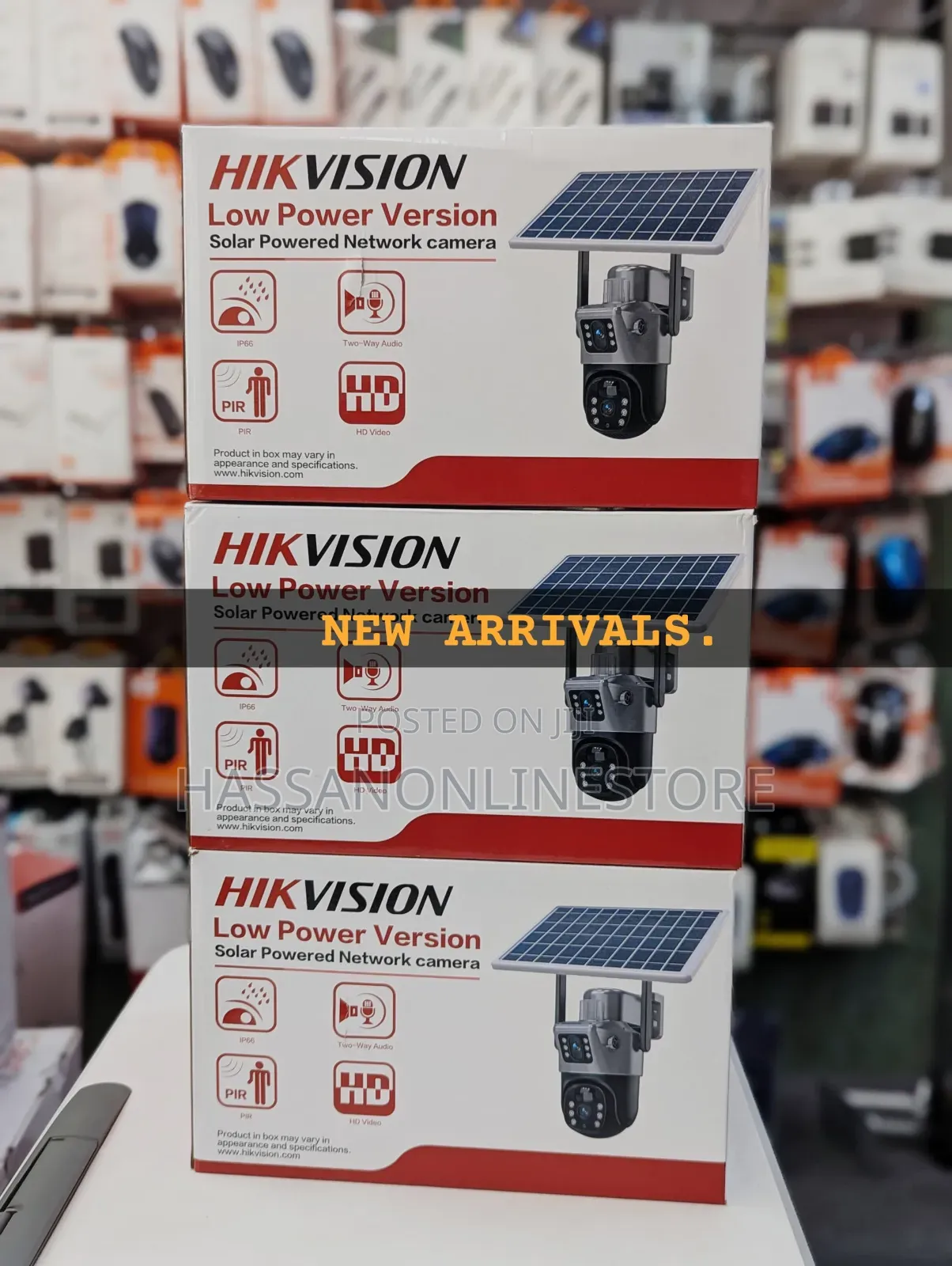 Hikvision Solar Powered Network Camera