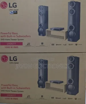 LG Home Theater Systeam LHD677 1000W