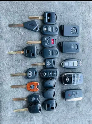 Car Key Housing and Spare