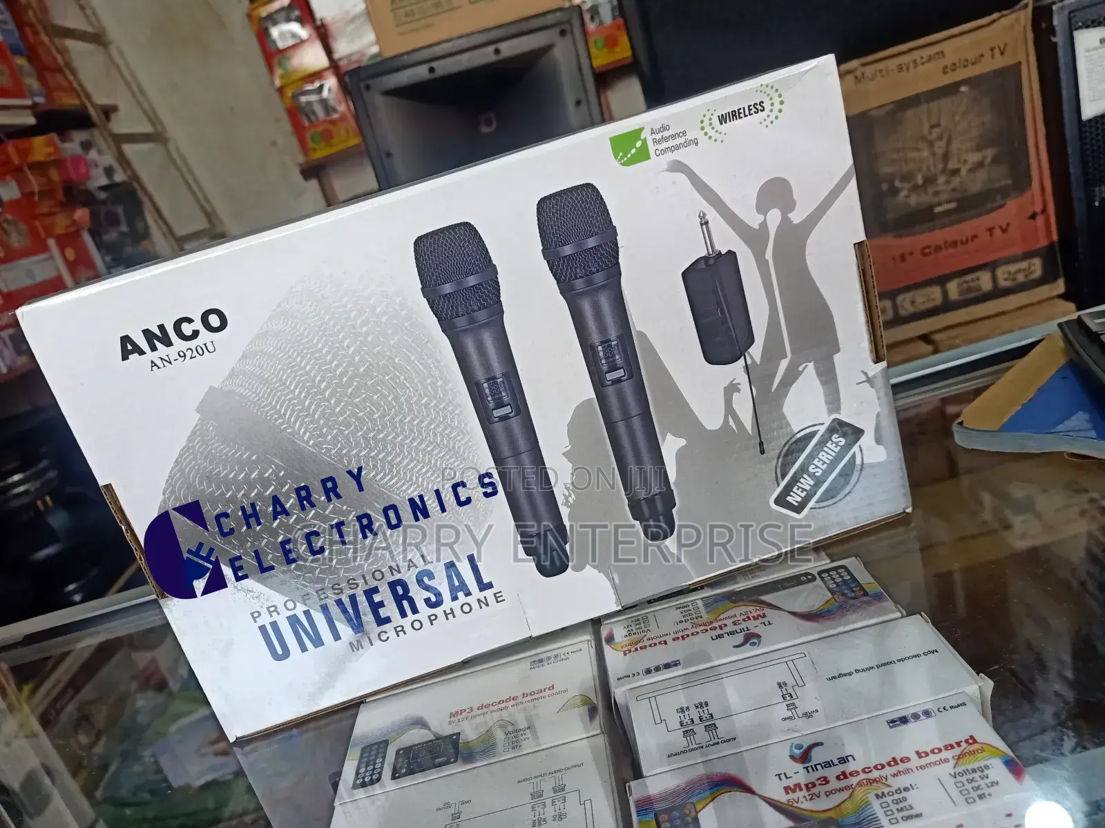 ANCO Wireless Professional Universal Double Microphone/ Mic