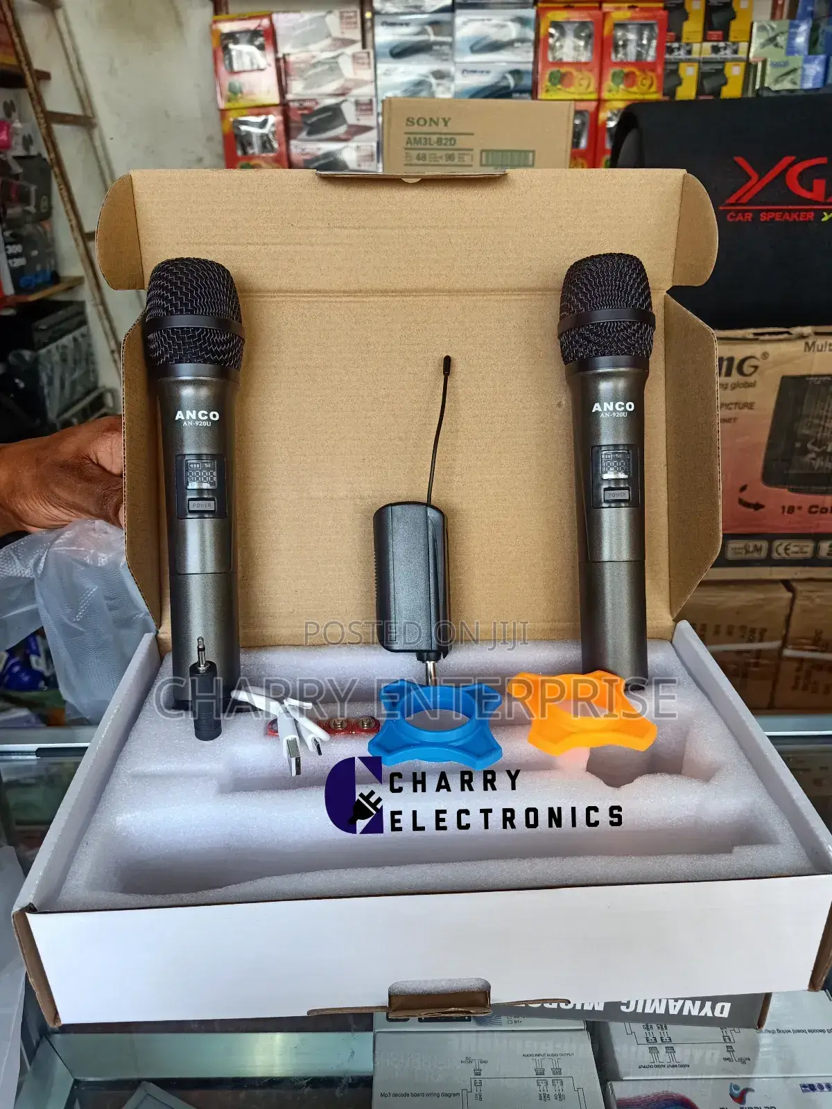 ANCO Wireless Professional Universal Double Microphone/ Mic