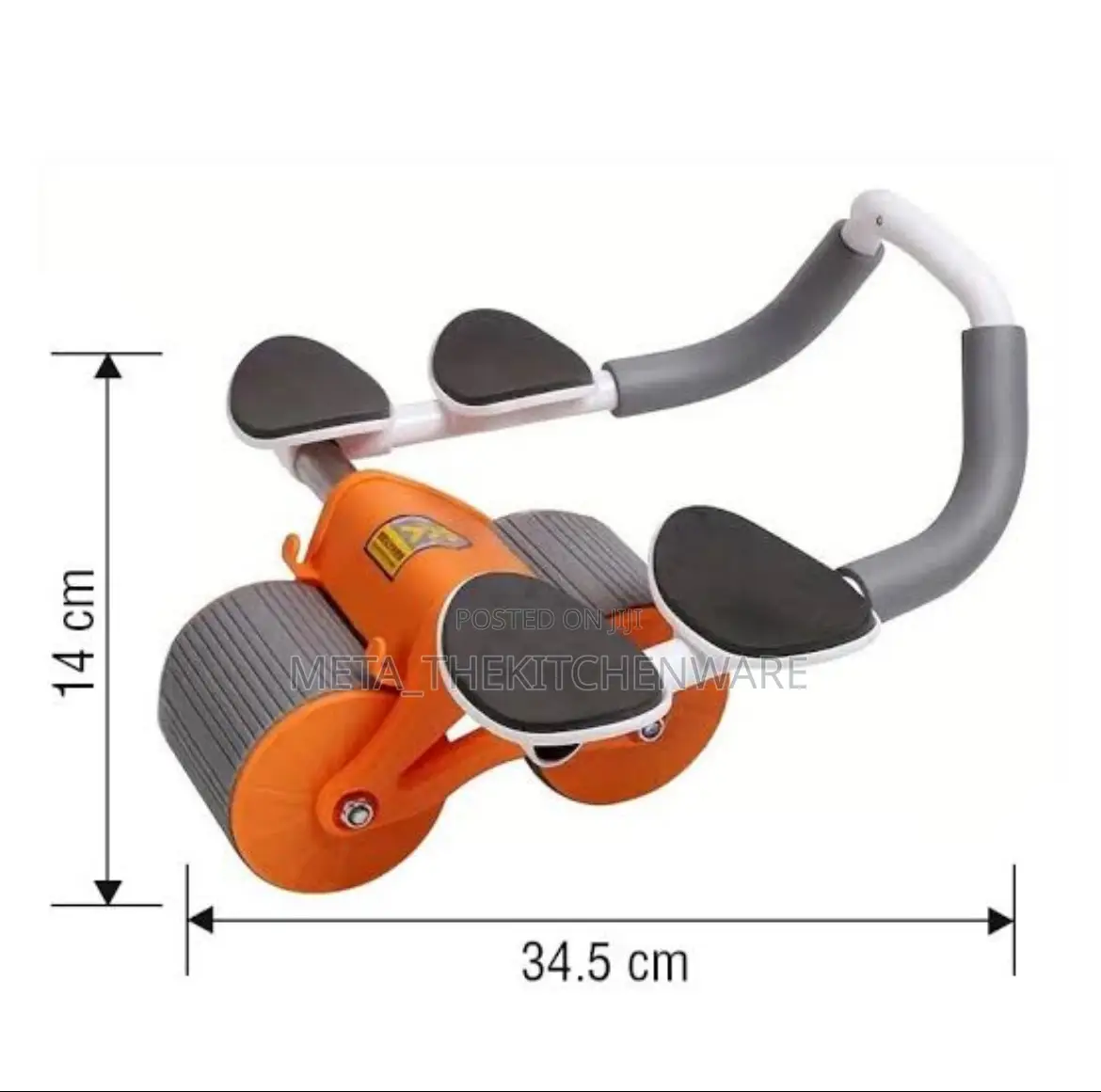 Auto Rebounding Abdominal Exercise Wheel