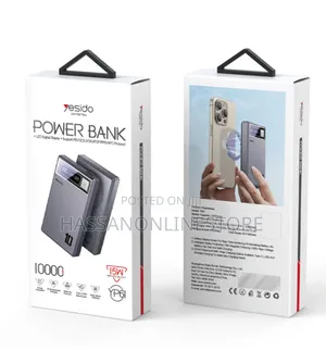 Yesido YP61 PD20W Fast Charging HD Digital Display 10000mah