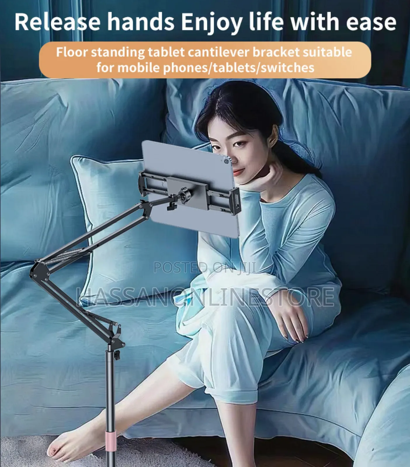 Yesido C295 360°Rotating Floor Bracket Desktop Stand
