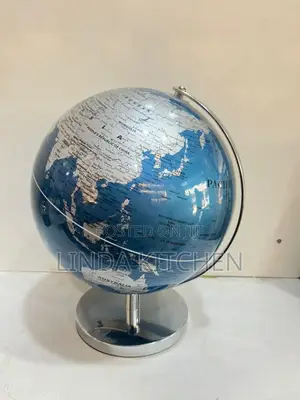 Rotating World Globe Map