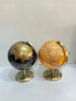 Rotating World Globe Map