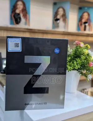 New Samsung Galaxy Z Fold 3 256 GB Black