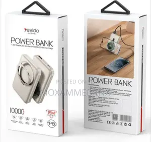 Yesido YP60 15w Powerbank Magsafe Wireless 10,000mah Battery
