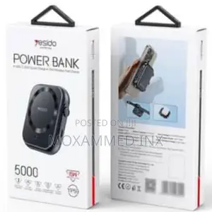 Yesido YP59 15w Powerbank Magsafe Wireless 5000mah Battery