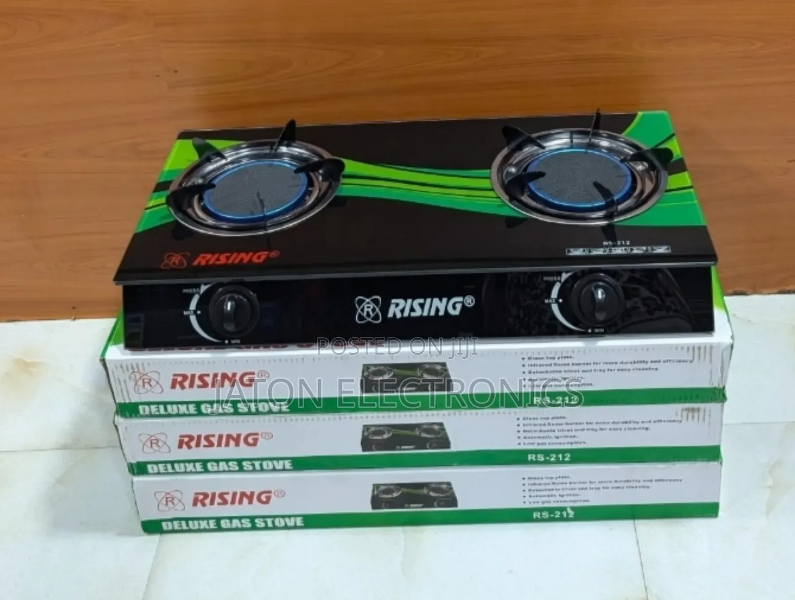 Rising Gas Stove 2 Plates