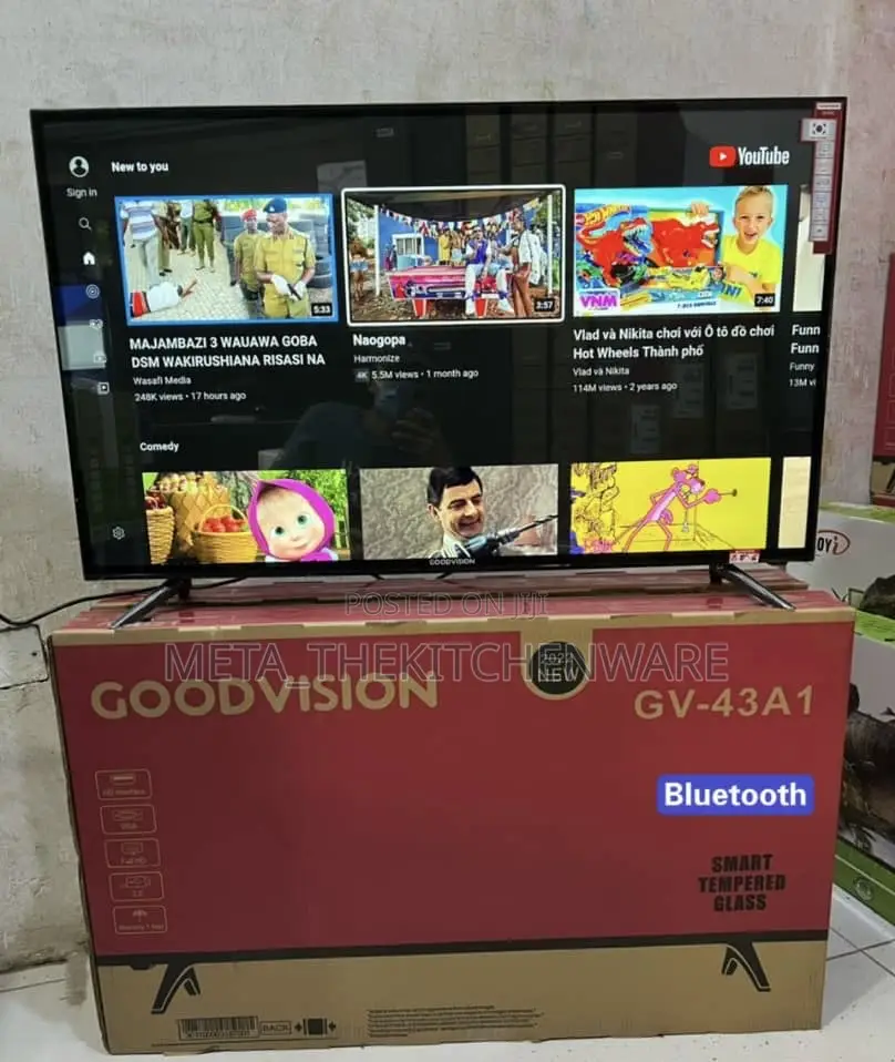 Goodvision Smart Bluetooth TV 43inch Double Glasses