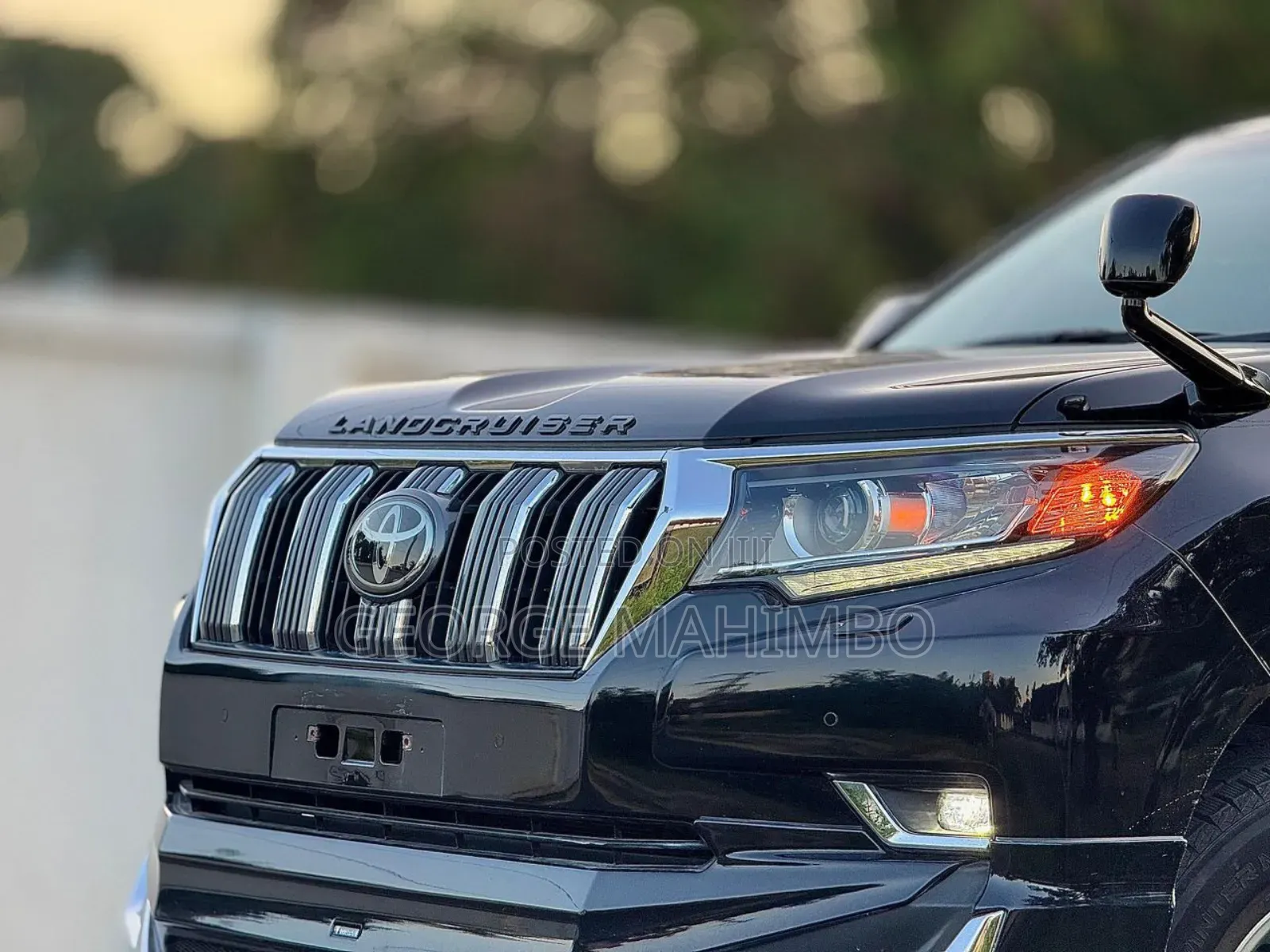 Toyota Land Cruiser Prado 2017 Black