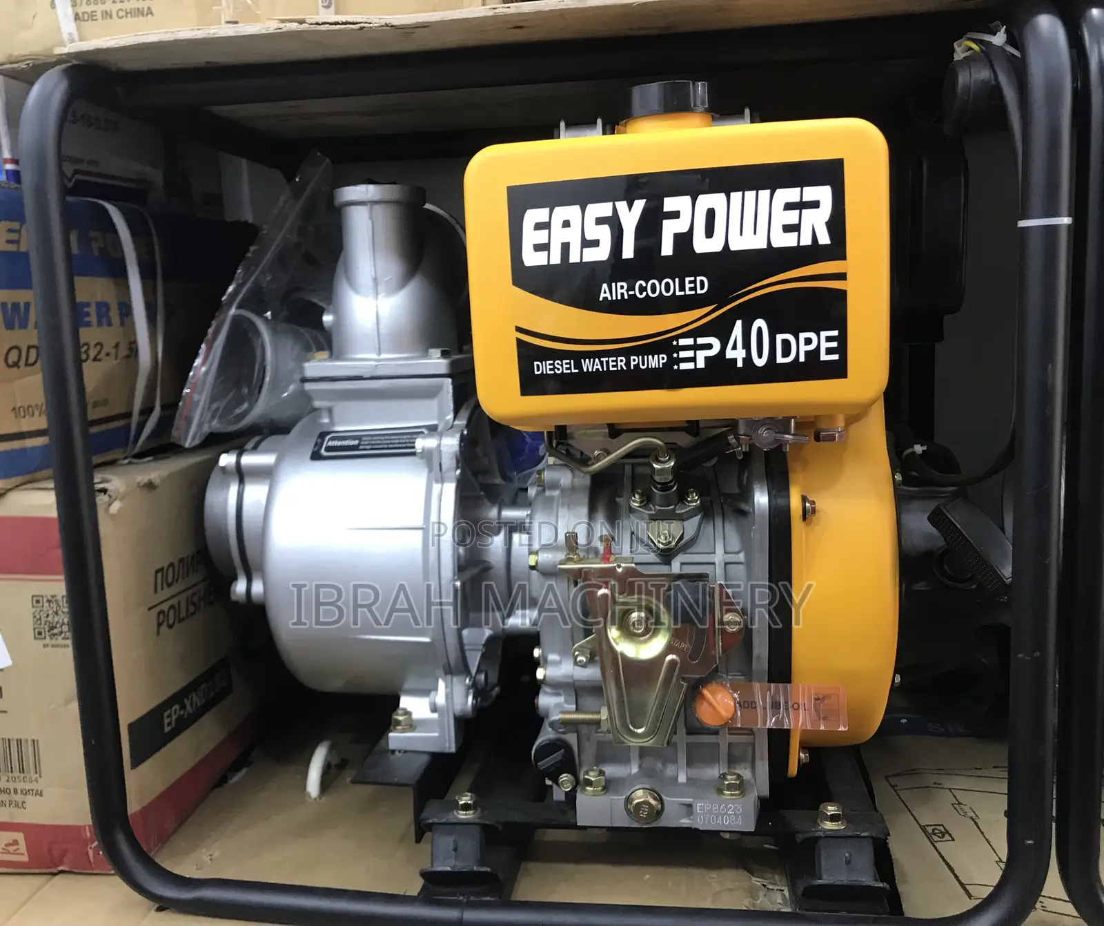 Easy Power Water Pump 4inch Diesel (KEY STARTER)