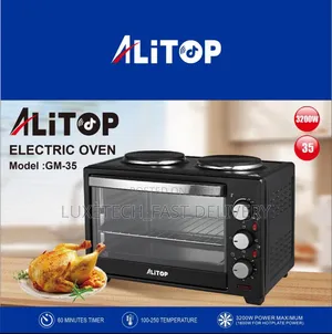 Alitop Oven 35L With 2 Burners/Hotplates