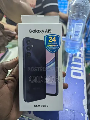 New Samsung Galaxy A15 128 GB Black