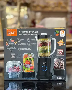 4-in-1 Food Processor With Meat Grinder, Kneader, Blender