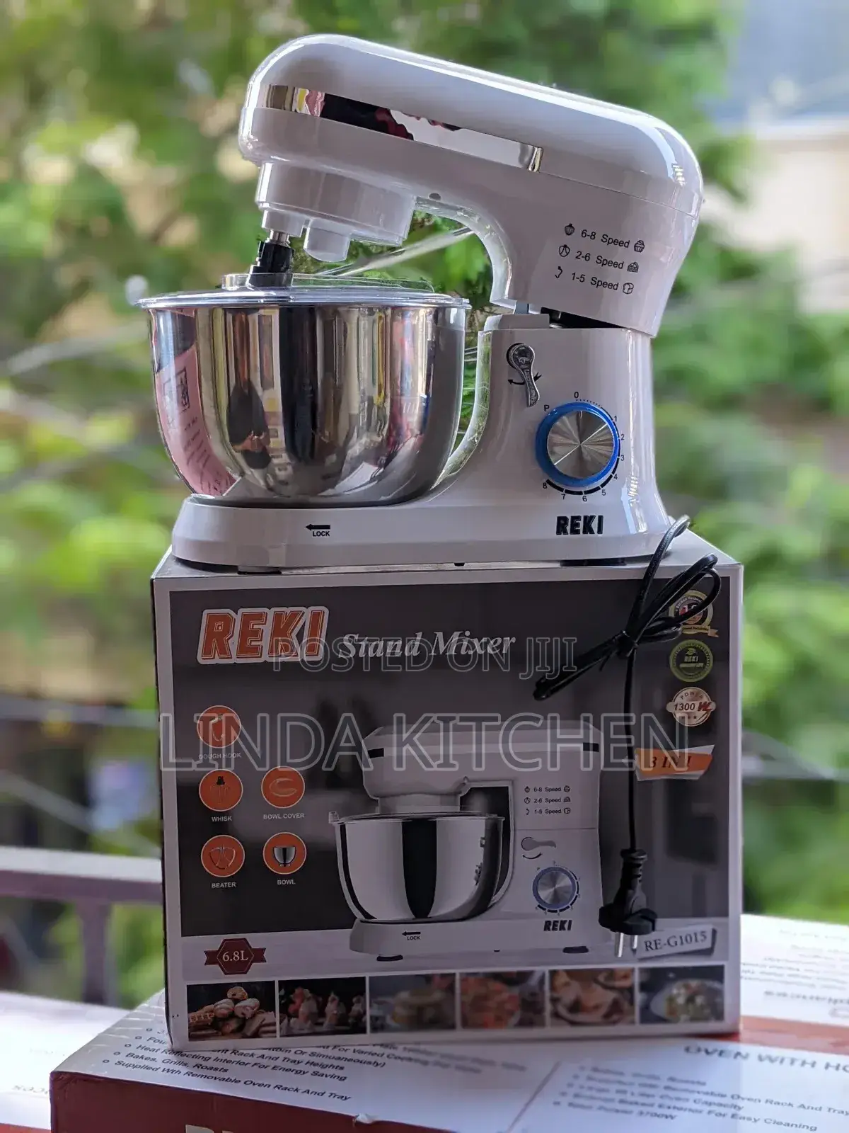 Reki Stand Mixer 6.8lts