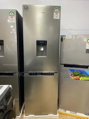 Samsung Refrigerator Bottom Freezer Rb33j3611s9 338lt