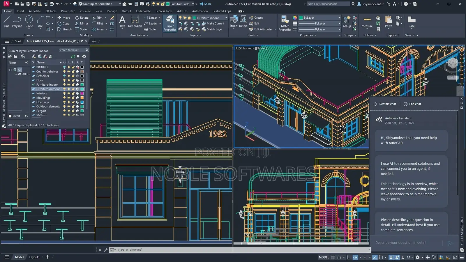 Autodesk Autocad 2025 + Autocad Full Video Course