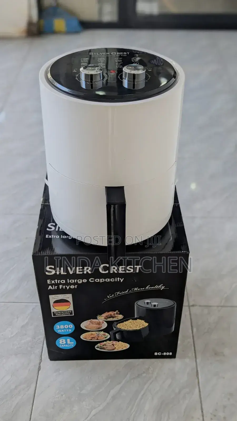 Airfryer Silver Crest 8lts Manual